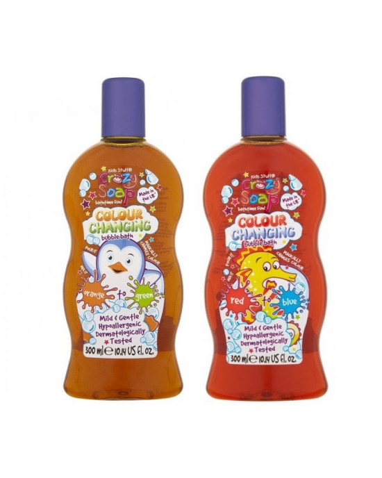 Crazy Soap - Make crazy potions in the bath with our Colour Changing Bubble  Bath! 🛀 - Orange to Green 🔶💚 - Red to Blue 🔺🔷